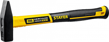 Молоток слесарный с фиберглассовой рукояткой STAYER Hercules 200 г