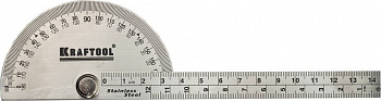 Транспортир из нержавеющей стали KRAFTOOL Protractor 145мм