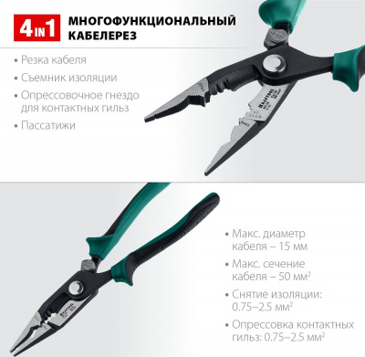 Клещи многофункциональные KRAFTOOL KM-20KRAFTOOL
