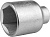 Головка торцовая шестигранная 30мм НИЗ (1/2"), 40Х, оцинкованная