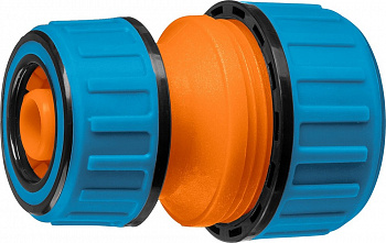 Муфта ремонтная, для шланга, из ударопрочного пластика с TPR GRINDA PROLine TM-X, 1/2" x 3/4", переходная