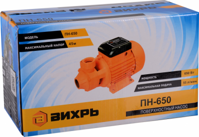 Поверхностный насос ВИХРЬ ПН-650Вихрь