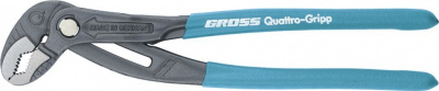 Клещи переставные Quattro-Gripp 260 мм, быстрозажимной механизм GrossGross