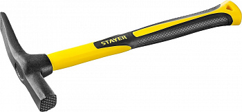 Молоток каменщика с фиберглассовой рукояткой STAYER Fiberglass 600 г