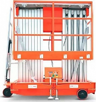 Подъемник 2-мачтовый телескопический TOR GTWY12-200S AC (сетевой) (G), 200 кг, 12 м