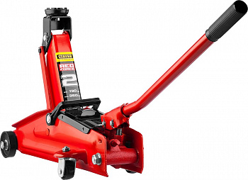 Домкрат подкатной для легковых а/м в кейсе STAYER RED FORCE R-28 2т, 130-350мм