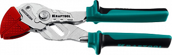 Клещи переставные-гаечный ключ KRAFTOOL VISE-WRENCH X 180 мм