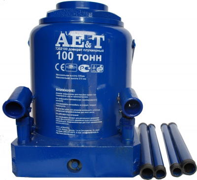 Домкрат бутылочный AE&T Т202100 100тAE&T