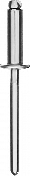 Заклепки нержавеющие KRAFTOOL Inox, 4.8х25 мм, 250 шт